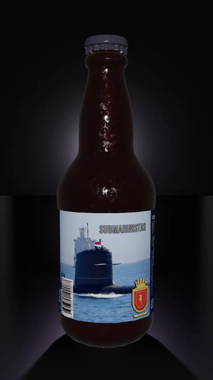 Submarinistas Cerveza Stout 500cc