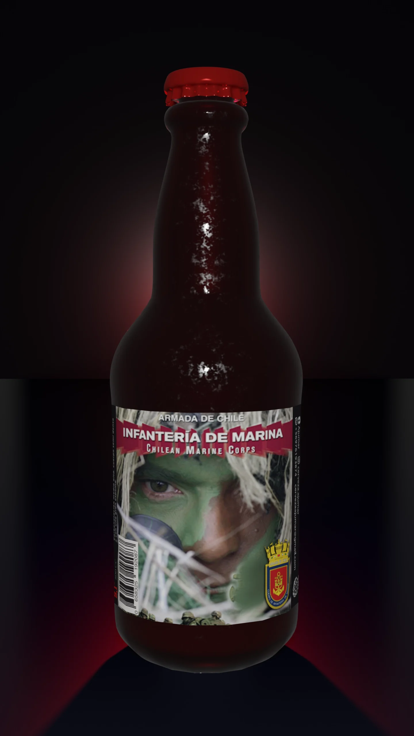 Infantería de Marina Cerveza Ámbar 500cc