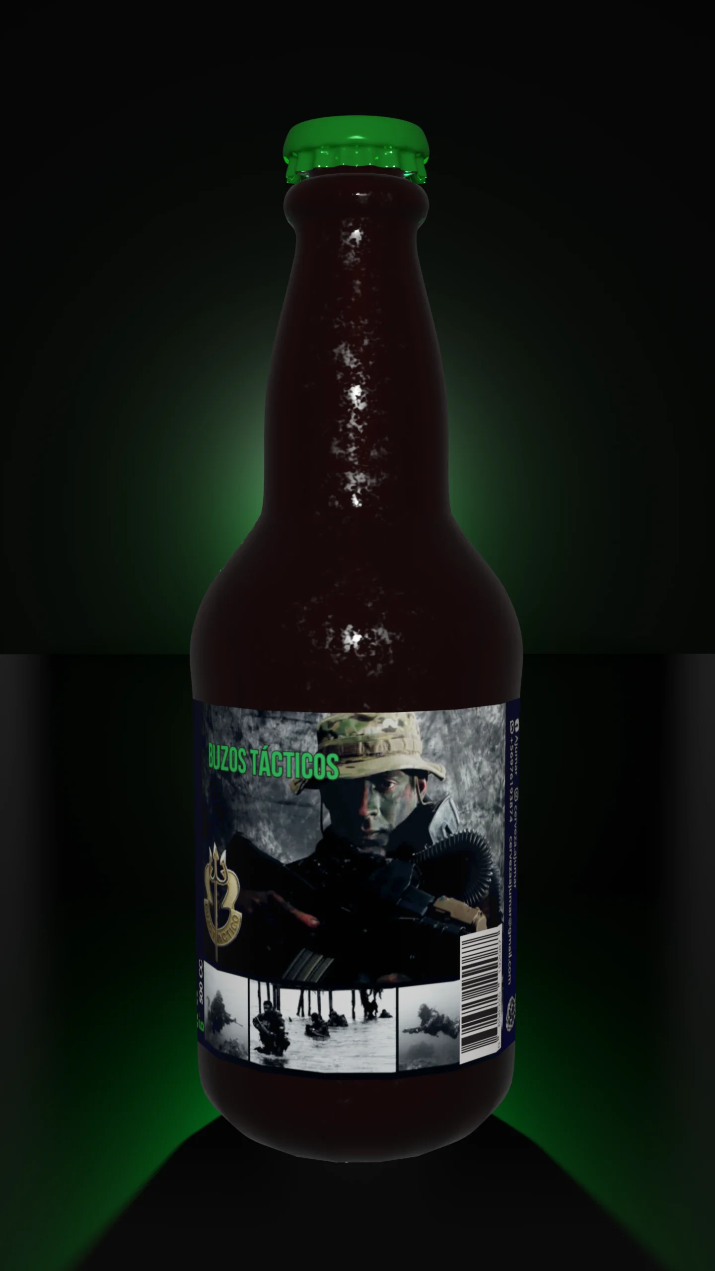 Busos Tácticos Cerveza IPA 500cc